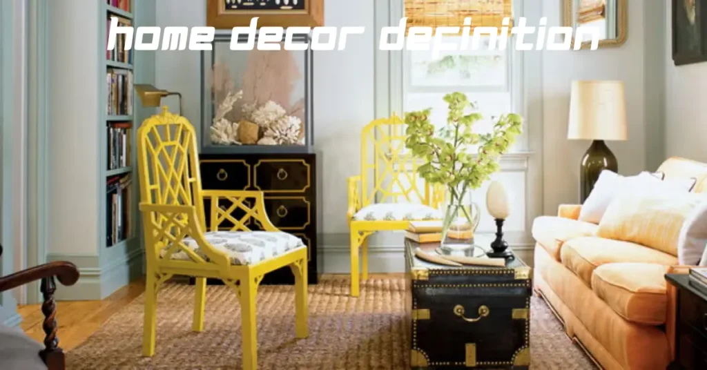 home decor definition